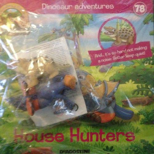DeAgostini - Dinosaur and Friends Issue 78 House Hunters (c/w toys) new sealed