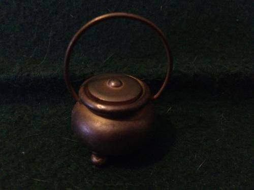 Brass Printers Tray Poetjie Pot +-4cm