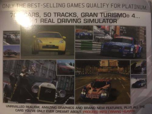 PS2 - Gran Turismo 4 Platinum
