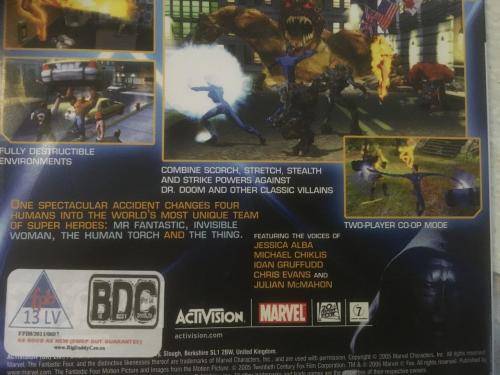 PS2 - Fantastic Four