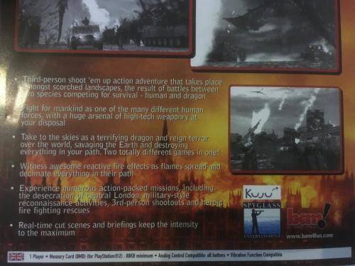 PS2 - Reign of Fire - Let The Battle Ignite