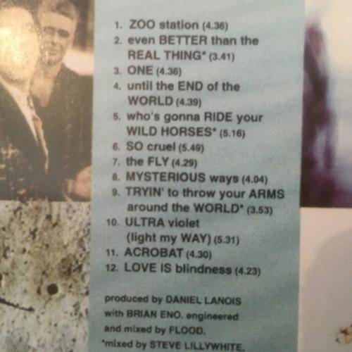 CD - U2 Achtung Baby