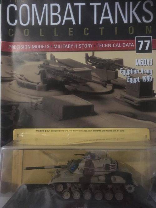 Combat Tanks Collection - M60A3 Egyptian Army Alexandria (Egypt) 1999