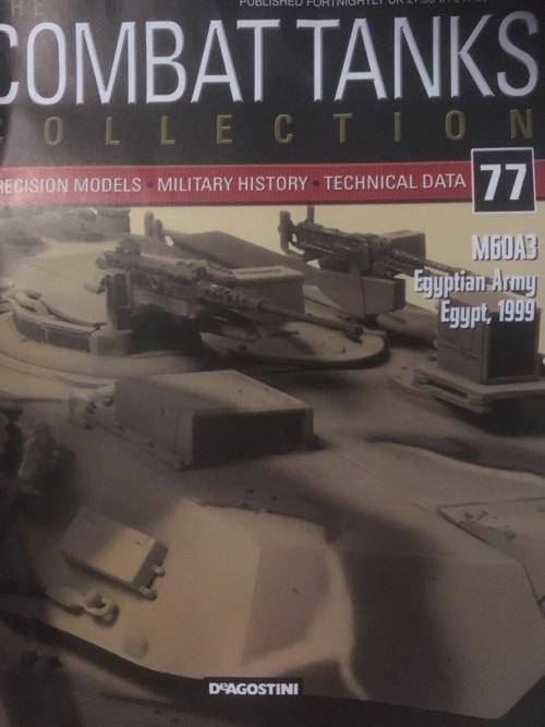 Combat Tanks Collection - M60A3 Egyptian Army Alexandria (Egypt) 1999