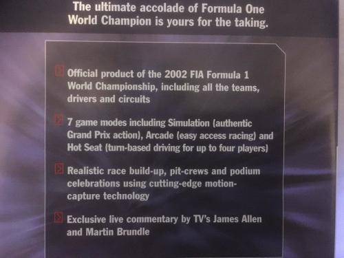 PS2 - Formula One 2002 (2 Disc Edition)
