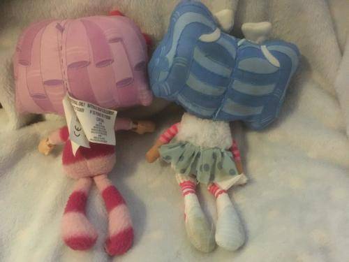 2 Lalaloopsy Rag Dolls  +-24cm