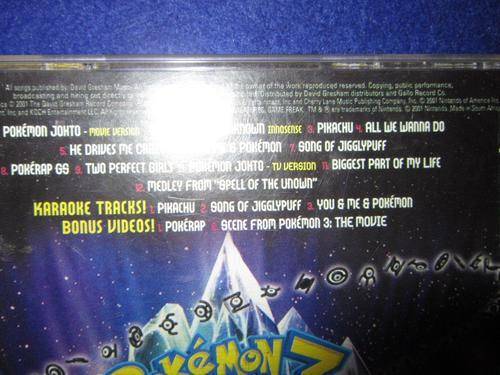 CD - Pokemon 3 - The Ultimate Soundtrack