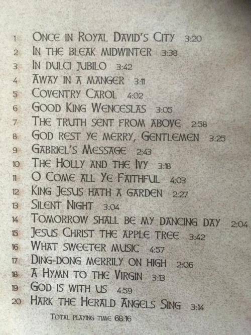 CD - Gabriel`s Message - One Thousand years of Carols