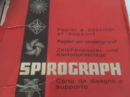 Old Vintage Spirograph  circa 1970's (incomplete)