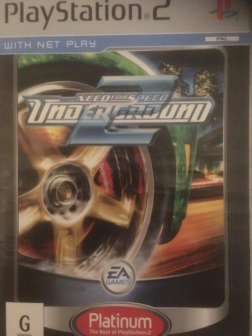 PS2 - Need For Speed - Underground 2 Platinum