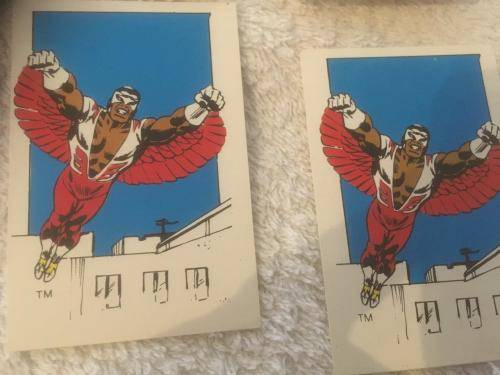 Very Scarce 7 x The SuperHeroes Swop Sensation - Marvel Comics 1982 in original packet