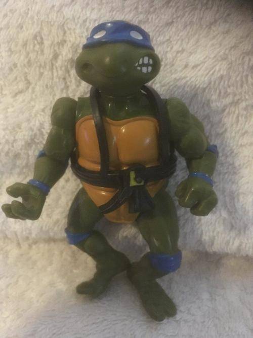 Vintage Original Leonardo TMNT Mirage Studios 1988 +-12cm  Teenage Mutant Ninja Turtle