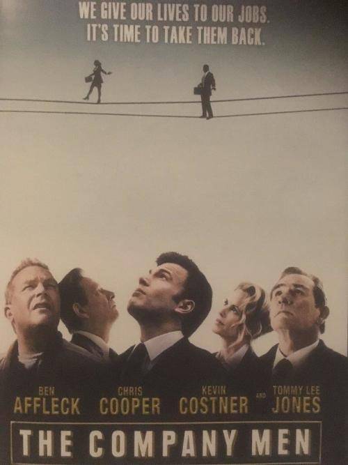 DVD - The Company Men - Affleck Cooper Costner Tommy Lee Jones