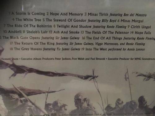 CD - The Lord Of The Rings - The Return Of The King