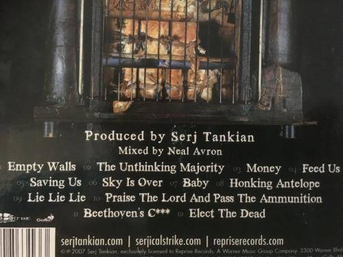 CD - Serj Tankian - Elect The Dead (Digipak)