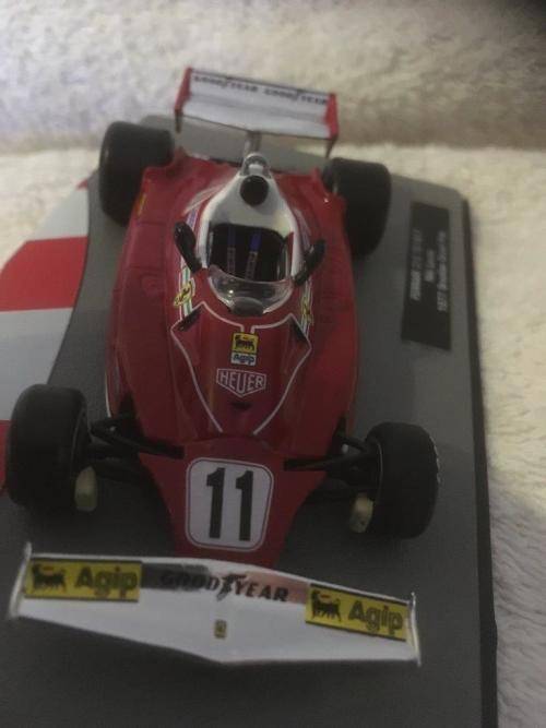 Ferrari 312 T2-1977 Niki Lauda Brazilian GP -  F1 Car Collection 1:43 Scale Die Cast