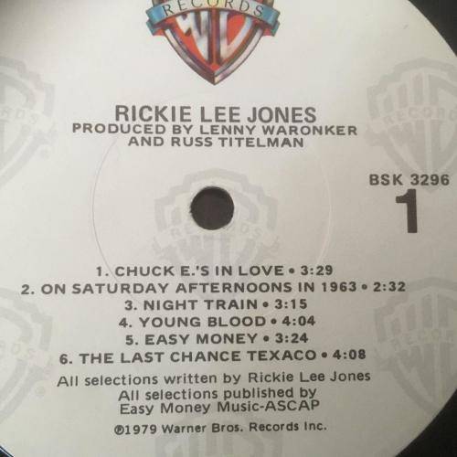 L.P. - Rickie Lee Jones - Rickie Lee Jones