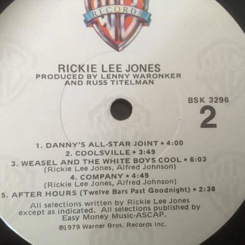 L.P. - Rickie Lee Jones - Rickie Lee Jones