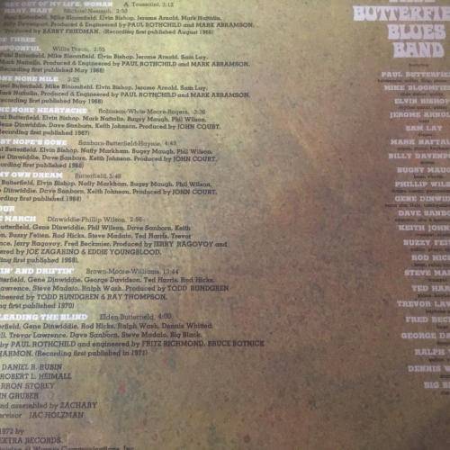 L.P. - The Paul Butterfield Blues band - Golden Butter Best of