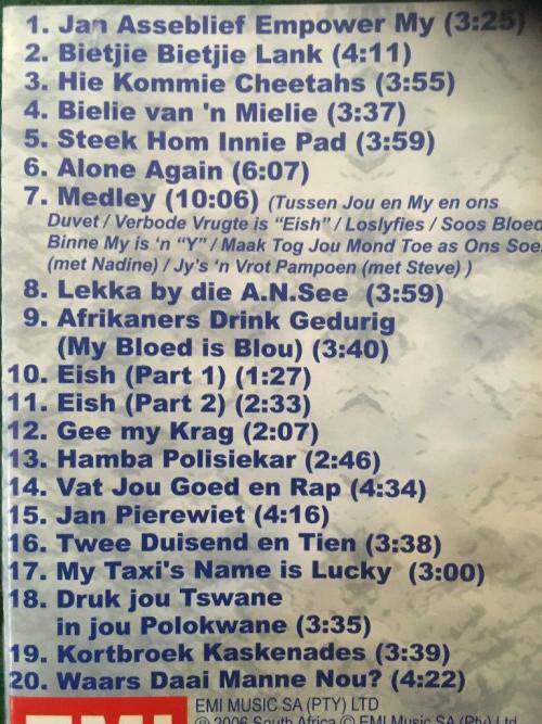 CD - Leon Schuster - Op Dun Eish!