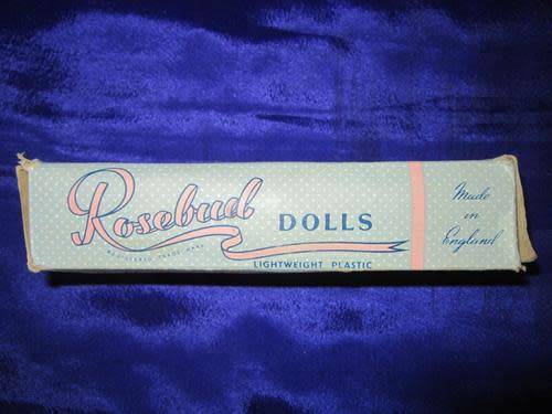 Vintage -  Rosebud doll - Scottish in kilt - +/- 15cm Circa 1950's Made in England