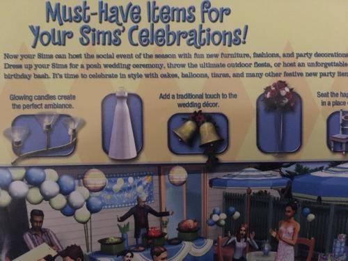 PC - The Sims 2 - Celebration Stuff
