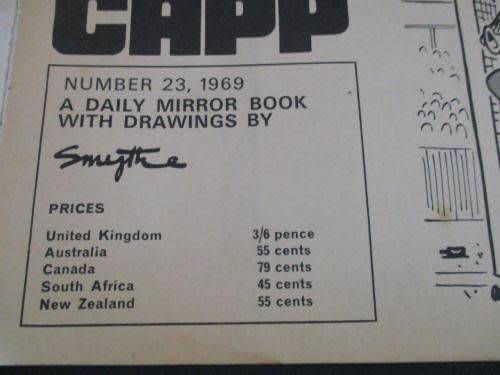 Andy Capp - Number 23 - Reg Smythe - 1969 soft cover 47 (years old)