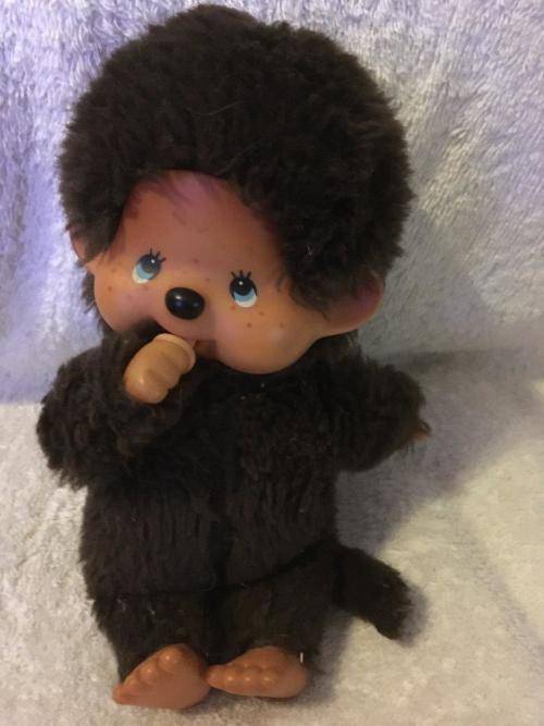Sekiguchi Monchhichi Bebichhichi - Made In Japan 1974 +-22cm