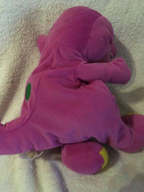 Barney - Fisher Price -Label tatty  +-38cm