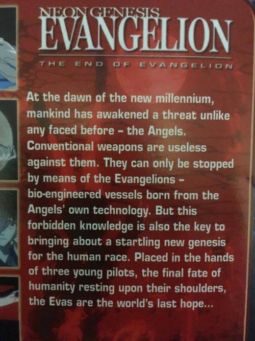 DVD - Neon Genesis Evangelion The End of Evangelion - Manga Force