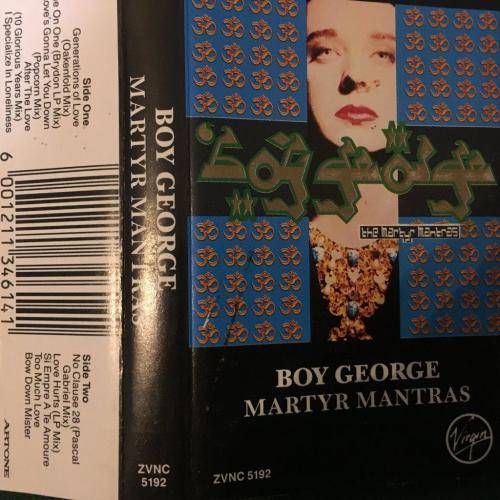 Cassette - Boy George - Martyr Mantras