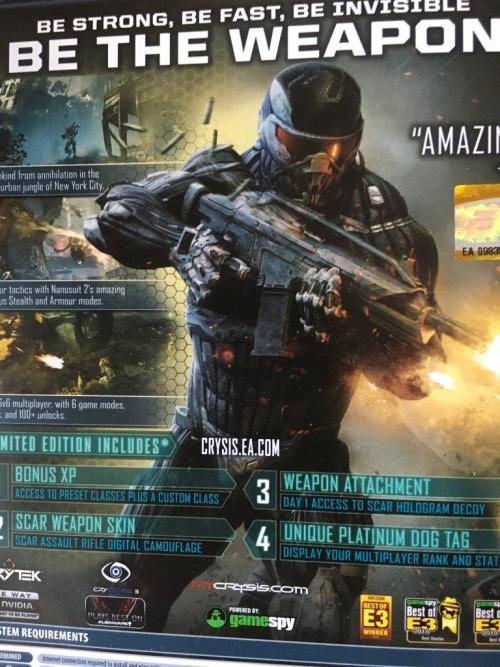 PC - Crysis 2 - Limited Edition