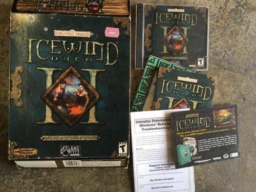 PC - Icewind Dale II A Baldurs Gate Engine Adventure (Big Box Game Windows 95 - ME)