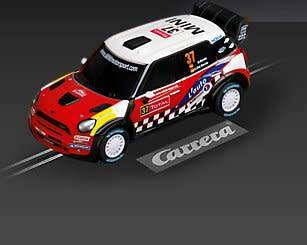 Carrera Go - Mini Countryman WRC "No37 RMC 2012" - 1:43 Scale (New)