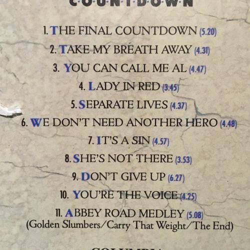 CD - Classic Rock Countdown - The London Symphony Orchestra