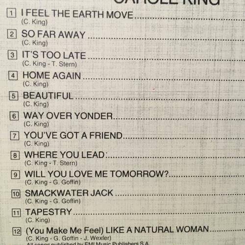 CD - Carole King - Tapestry