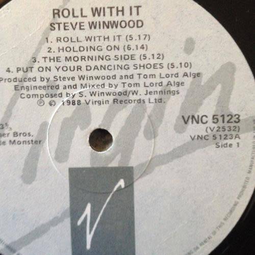 LP - Steve Winwood - Roll Wit It