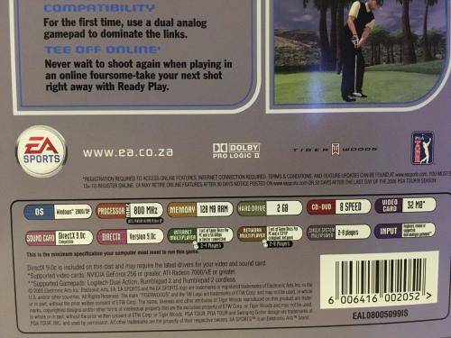 PC - Tiger Woods PGA Tour 06