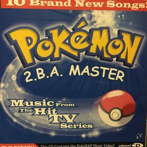 CD - Pokemon - 2.B.A Master - Music From The Hit TV Series