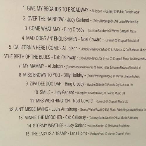 CD - Give My Regards To Broadway - Legends of Stage and Screen