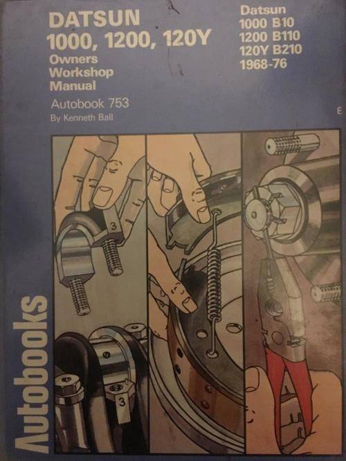 Autobooks - Datsun 1000, 1200 120Y Owners Workshop Manual