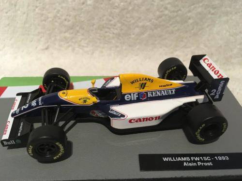 Williams FW15c - 1993 Alain Prost -  F1 Car Collection 1:43 Scale Die Cast