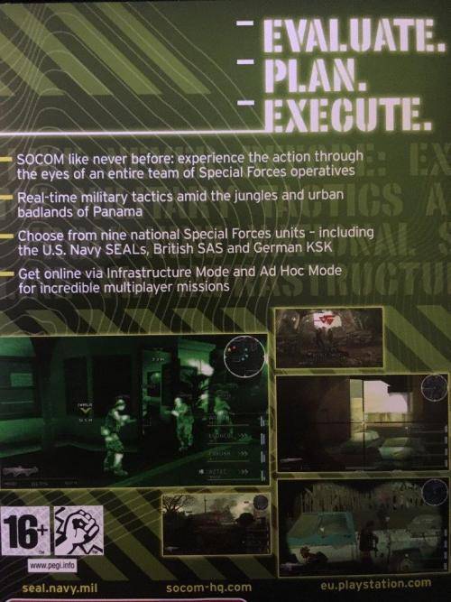 PSP - Socom U.S. Navy Seals Tactical Strike