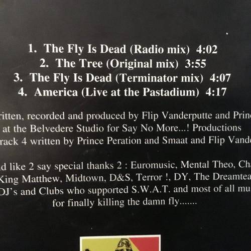 CD - S.W.A.T. - The Fly Is Dead (Single)