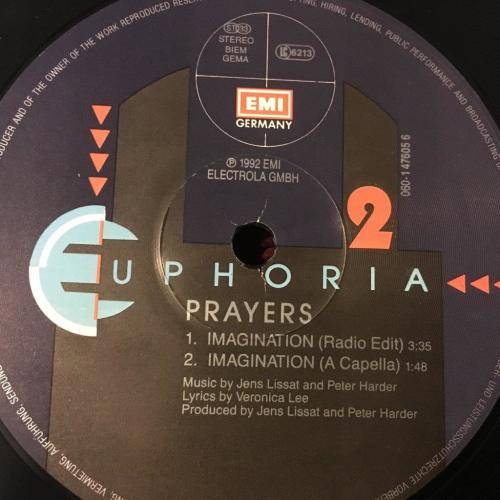 12` Maxi - Prayers - Imagination (12`)