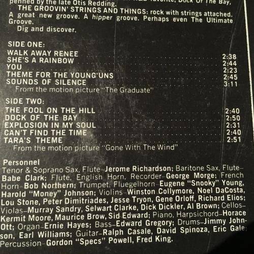 LP - The Groovin` Strings And Things