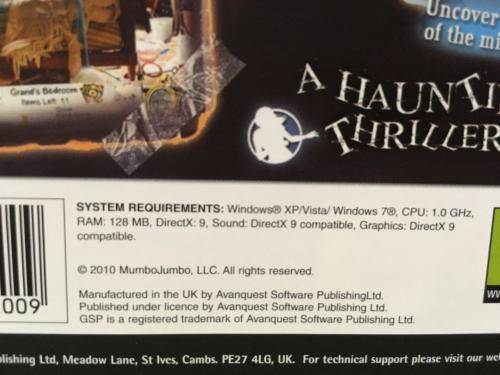PC - The Mystery Of Meane Manor - Hidden Object Game