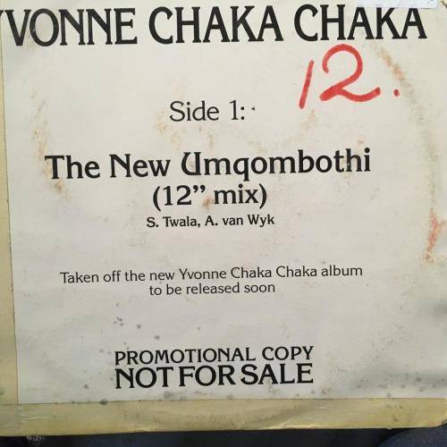 L.P. - Yvonne Chaka Chaka - The New Umqombothi 12" Promo Copy