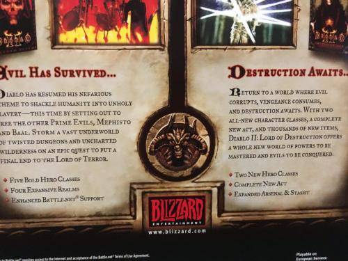PC - Diablo II + Expansion Set