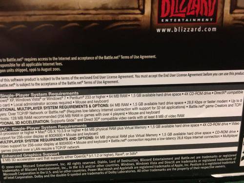 PC - Diablo II + Expansion Set